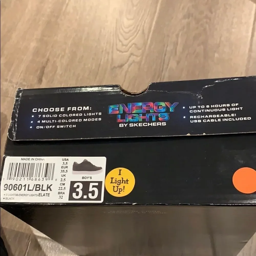 Skechers lights flash